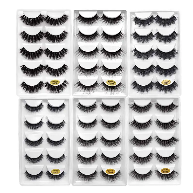 SDSP 5 Pairs 3D Mink Eyelashes NaturalHair long FalseEyelashes dramatic Lashes MakeupFake Eyelashes wispy Lash Thick Lashes
SDSP 5 Pairs 3D Mink Eyelashes NaturalHair long FalseEyelashes dramatic Lashes MakeupFake Eyelashes wispy Lash Thick Lashes