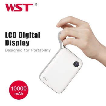 Power Bank 10000mah with LCD Digital Display Portable Phone Battery Charger Dual Output Portable Charging Power Bank
Power Bank 10000mah with LCD Digital Display Portable Phone Battery Charger Dual Output Portable Charging Power Bank