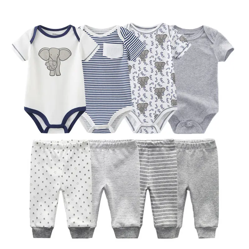 Spring Summer Bodysuits+Pants Baby Clothes Clothing Sets 0-12M Baby Boy Girl Clothes Unisex Newborn Baby Cotton Roupa De Bebe
Spring Summer Bodysuits+Pants Baby Clothes Clothing Sets 0-12M Baby Boy Girl Clothes Unisex Newborn Baby Cotton Roupa De Bebe
