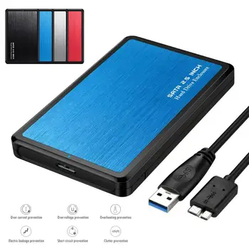 2.5 Inch USB3.0 To Sata HDD Case Tool Free Support 6TB UASP Protocol Hard Drive Enclosure Aluminum & ABS Material Nas Hdd Case
2.5 Inch USB3.0 To Sata HDD Case Tool Free Support 6TB UASP Protocol Hard Drive Enclosure Aluminum & ABS Material Nas Hdd Case