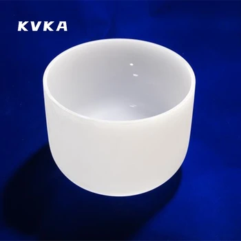 KVKA 8 INCH Chakra Frosted Quartz Crystal Singing Bowl Note C/D/E/F/G/A/B free rubber mallet and o-ring
KVKA 8 INCH Chakra Frosted Quartz Crystal Singing Bowl Note C/D/E/F/G/A/B free rubber mallet and o-ring