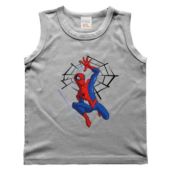 Kids Boy Girl T-shirt For Children Cotton Superhero vest sleeveless T-shirt Teenager Iron man Spiderman Batman Print Tops summer
Kids Boy Girl T-shirt For Children Cotton Superhero vest sleeveless T-shirt Teenager Iron man Spiderman Batman Print Tops summer