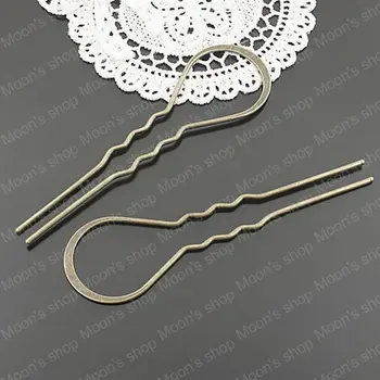 Wholesale 105*30mm Antique Bronze U-shaped Iron Hairpins diy Jewelry Findings 10 pieces(JM3273)
Wholesale 105*30mm Antique Bronze U-shaped Iron Hairpins diy Jewelry Findings 10 pieces(JM3273)