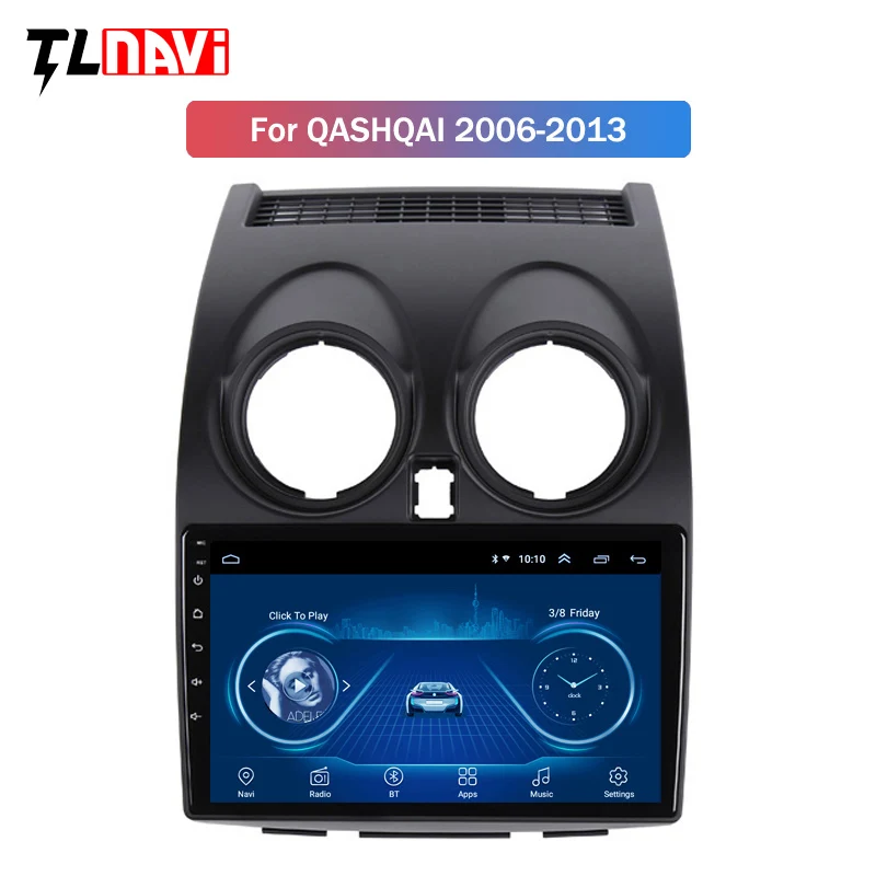 9 inch IPS 2.5D Car Multimedia Video Player GPS Navigation Android 8.1 Auto Radio For Nissan Qashqai 2006-2013
9 inch IPS 2.5D Car Multimedia Video Player GPS Navigation Android 8.1 Auto Radio For Nissan Qashqai 2006-2013
