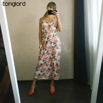 NIJIUDING Women Spaghetti Strap Dress New Summer Female Print Floral Vintage Sleeveless A-line Bohemian Beach Vest Long Dresses
NIJIUDING Women Spaghetti Strap Dress New Summer Female Print Floral Vintage Sleeveless A-line Bohemian Beach Vest Long Dresses