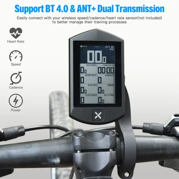 XOSS Wireless Bike Computer IPX6 Waterproof Cycling Computer GPS Bicycle Computer Support BT 4.0 and ANT+ Dual Transmission
XOSS Wireless Bike Computer IPX6 Waterproof Cycling Computer GPS Bicycle Computer Support BT 4.0 and ANT+ Dual Transmission