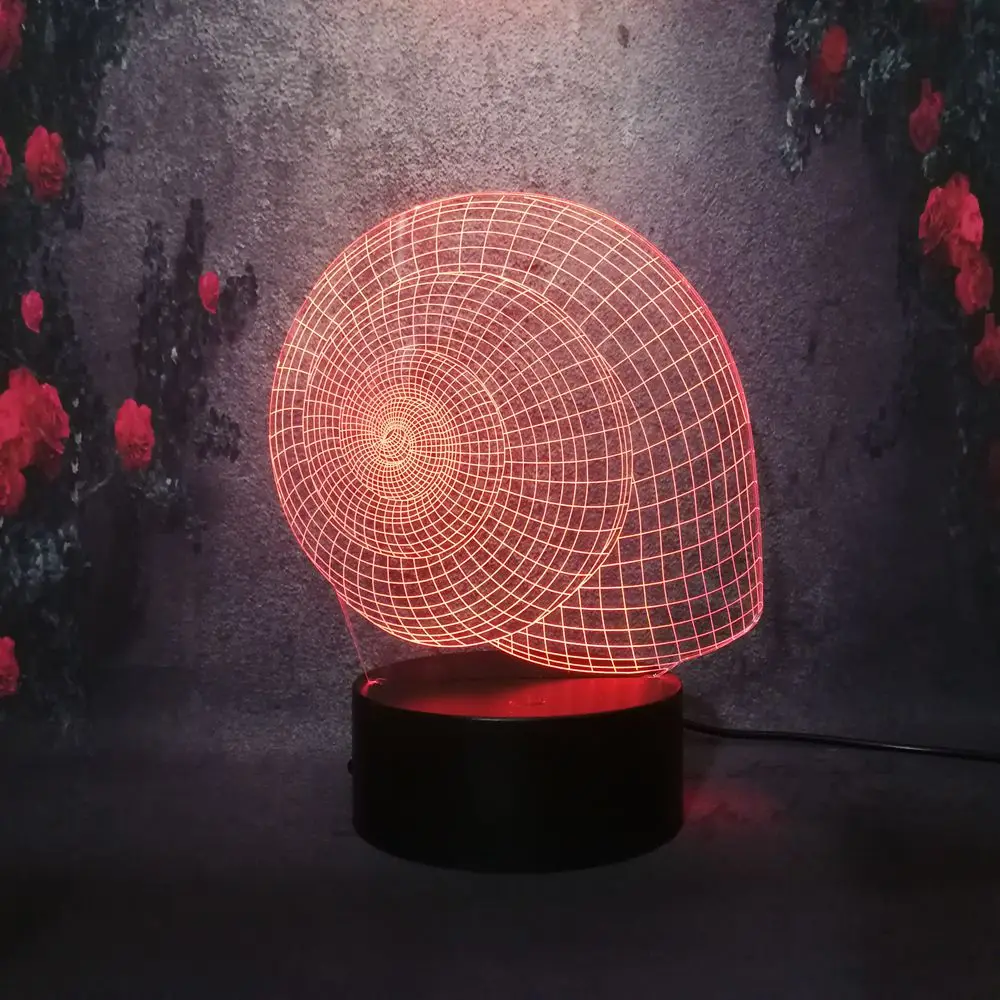 Reptile Snail Shrinking Shell DIY Desk Table Night Light Lamp 3D LED Multicolor Gradient Visual Lava Luster RGB Bulb Art Decor
Reptile Snail Shrinking Shell DIY Desk Table Night Light Lamp 3D LED Multicolor Gradient Visual Lava Luster RGB Bulb Art Decor