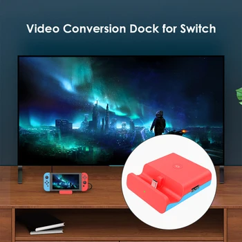 Console Charger Dock Lightweight Type-C Game Game Playing Elements for Nintend Switch HDMI to TV Video Converter
Console Charger Dock Lightweight Type-C Game Game Playing Elements for Nintend Switch HDMI to TV Video Converter