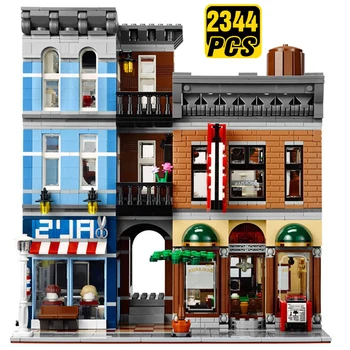Creator Expert Technic Architecture Building Blocks City Street European Houses Detective Agency Bricks Gift for Kids
Creator Expert Technic Architecture Building Blocks City Street European Houses Detective Agency Bricks Gift for Kids