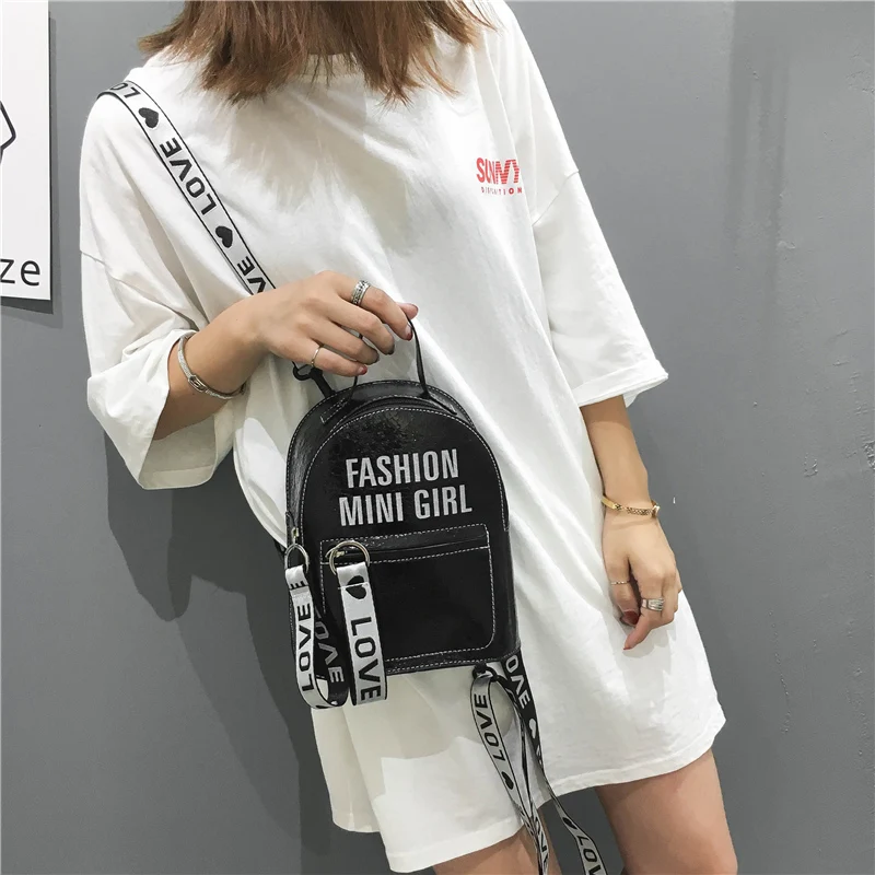 Фото Модный женский летний мини-рюкзак из искусственной кожи дорожный рюкзак 2020