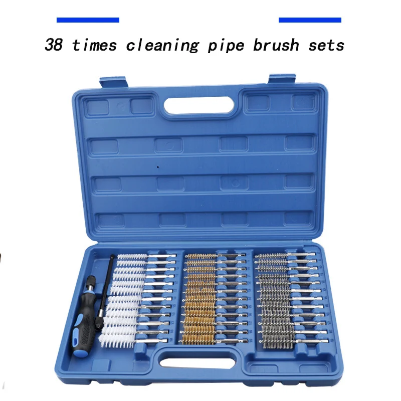 38PCS Hunting Gun Cleaning Kit 9mm .22/40/45/380 Caliber for Handgun Rifle Cleaning Tool for Universal
38PCS Hunting Gun Cleaning Kit 9mm .22/40/45/380 Caliber for Handgun Rifle Cleaning Tool for Universal