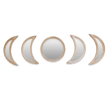 Nordic Style Rattan Moonphase Mirror Set Boho Style Decoration Moon Phase Mirror Set Home Room Decor Photography Prop
Nordic Style Rattan Moonphase Mirror Set Boho Style Decoration Moon Phase Mirror Set Home Room Decor Photography Prop