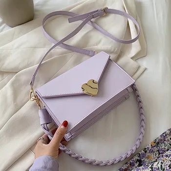 Braided shoulder strap Crossbody Bags For Women 2020 Solid Color Shoulder bags Handbags Small PU Leather Female messenger Bag
Braided shoulder strap Crossbody Bags For Women 2020 Solid Color Shoulder bags Handbags Small PU Leather Female messenger Bag