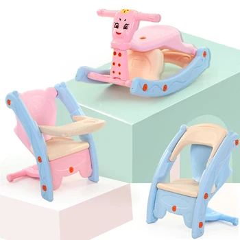Multifunction Rocking Horse Kids Rocking Chairs 3 in 1 Portable Dual-use Baby Dining Table Chair with Light for 6-36 MonthsBaby
Multifunction Rocking Horse Kids Rocking Chairs 3 in 1 Portable Dual-use Baby Dining Table Chair with Light for 6-36 MonthsBaby