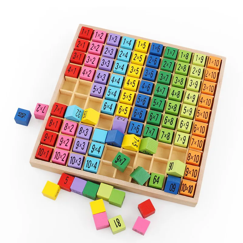 Montessori Educational Wooden Toys for Children Baby Toys 99 Multiplication Table Math Arithmetic Teaching Aids for Kids
Montessori Educational Wooden Toys for Children Baby Toys 99 Multiplication Table Math Arithmetic Teaching Aids for Kids