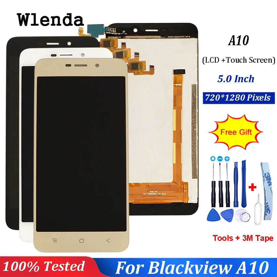 For Blackview A10 LCD Display+Touch Screen 5.0" Digitizer Assembly Replacement +Free Tools For Blackview A10 Phone
For Blackview A10 LCD Display+Touch Screen 5.0" Digitizer Assembly Replacement +Free Tools For Blackview A10 Phone