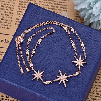 Jewelry Supplies Silver/Rose Gold Crescent Moon Star Bracelets For Women Men Adjustable Chain Allah Bracelet
Jewelry Supplies Silver/Rose Gold Crescent Moon Star Bracelets For Women Men Adjustable Chain Allah Bracelet
