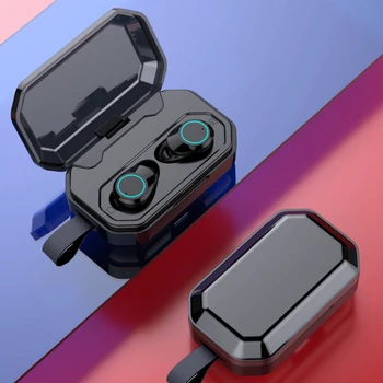 Bluetooth 5.0 Headset TWS Wireless Earphones Twins Earbuds 5D Stereo Headphones 
Bluetooth 5.0 Headset TWS Wireless Earphones Twins Earbuds 5D Stereo Headphones