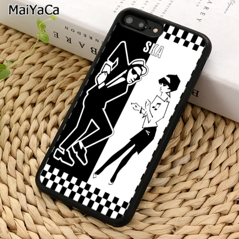Чехол для телефона MaiYaCa Ska в стиле танцора черный белый iPhone 5 6 S 7 8 plus 11 12 Pro X XR XS Max