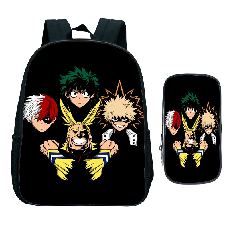 Cute My Hero Academia boku no hero 2pcs Set Backpack Children Kids Bag Beautiful Pattern Kindergarten Knapsack with Pen Bag
Cute My Hero Academia boku no hero 2pcs Set Backpack Children Kids Bag Beautiful Pattern Kindergarten Knapsack with Pen Bag