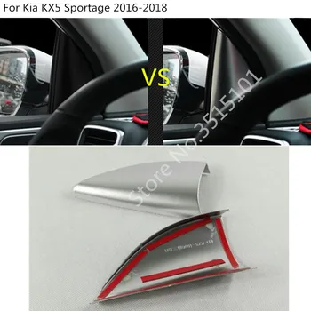 Car ABS Chrome Stick Column Audio Speak Cover Window Windshield Side Triangle Trim 2pcs For Kia KX5 Sportage 2016 2017 2018
Car ABS Chrome Stick Column Audio Speak Cover Window Windshield Side Triangle Trim 2pcs For Kia KX5 Sportage 2016 2017 2018