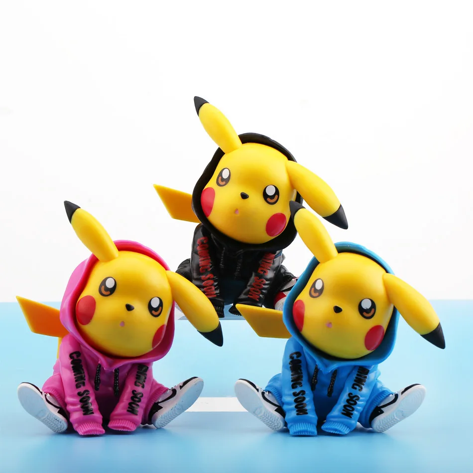 Pokemon solid hand to do cute fashion clothes Pikachu children's toy car decoration cabinet desk decoration birthday gift
Pokemon solid hand to do cute fashion clothes Pikachu children's toy car decoration cabinet desk decoration birthday gift