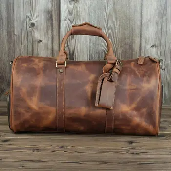 2020 New Men Handbag luxury crazy horse leather Large capacity Travel bag genuine leather casual Hand luggage bag
2020 New Men Handbag luxury crazy horse leather Large capacity Travel bag genuine leather casual Hand luggage bag
