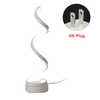 Spiral Shape Desktop Eye Protection Table Lamp Adjustable Led Bedside Energy Saving Streamlined Soft Brightness Easy Clean Study
Spiral Shape Desktop Eye Protection Table Lamp Adjustable Led Bedside Energy Saving Streamlined Soft Brightness Easy Clean Study