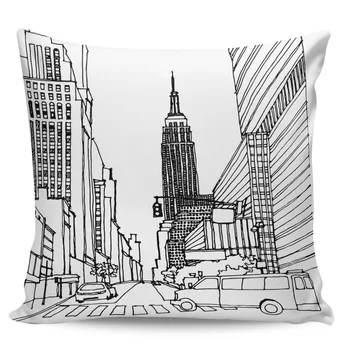 Street Architecture City Illustration Pillow Covers Cases Cushion Pillowcase Square Print
Street Architecture City Illustration Pillow Covers Cases Cushion Pillowcase Square Print