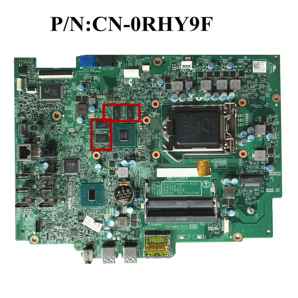 For Dell 5459 5450 all-in-one machine Motherboard CN-0RHY9F 0RHY9F RHY9F 14058-2 100% working
For Dell 5459 5450 all-in-one machine Motherboard CN-0RHY9F 0RHY9F RHY9F 14058-2 100% working