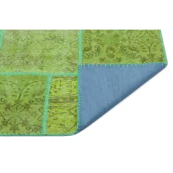 Handmade Green Vintage Overdyed Patchwork Area Rug 160x230 Cm-5'3''X7'7''
Handmade Green Vintage Overdyed Patchwork Area Rug 160x230 Cm-5'3''X7'7''