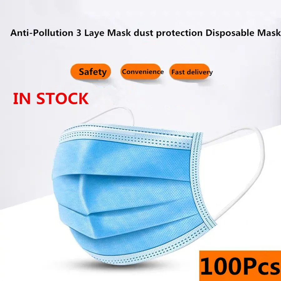 100pcs 3-layer Mask Disposable Anti Dust Mask Daily Protective Mask Anti Fog Dust-proof Non-woven Disposable Mask
100pcs 3-layer Mask Disposable Anti Dust Mask Daily Protective Mask Anti Fog Dust-proof Non-woven Disposable Mask
