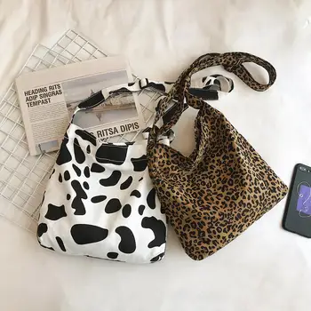 Fashion Leopard Zebra Pattern Messenger Bag Women Canvas Casual Shoulder Handbag Popular Simple Female Daily Bags For Women 2020
Fashion Leopard Zebra Pattern Messenger Bag Women Canvas Casual Shoulder Handbag Popular Simple Female Daily Bags For Women 2020