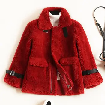 European and American women's clothing 2019 winter new style Long sleeve lapel zipper Fashionable wool coat
European and American women's clothing 2019 winter new style Long sleeve lapel zipper Fashionable wool coat