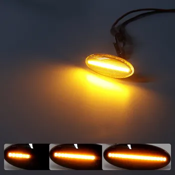 2x Dynamic LED Side Marker Light Flowing Indicator Repeater 12v Turn Signal Lamp For Nissan Qashqai Dualis Juke Micra March
2x Dynamic LED Side Marker Light Flowing Indicator Repeater 12v Turn Signal Lamp For Nissan Qashqai Dualis Juke Micra March