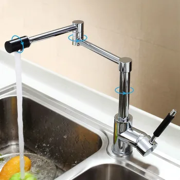 Multifunctional Kitchen Faucet Kitchen Sink Copper Faucet Cold And Hot Folding Faucet Universal Rotation 1080 Degrees Faucet 008 
Multifunctional Kitchen Faucet Kitchen Sink Copper Faucet Cold And Hot Folding Faucet Universal Rotation 1080 Degrees Faucet 008