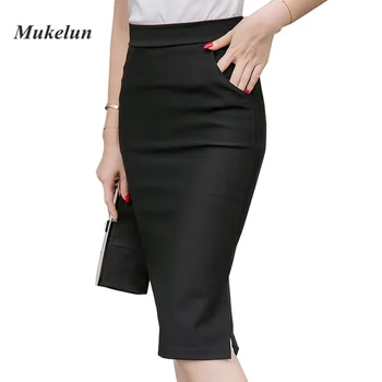 2020 Sexy Women Work Skirt Slim Bodycon Summer High Waist Pockets Split Formal OL Office Ladies Black Plus Size Pencil Skirts
2020 Sexy Women Work Skirt Slim Bodycon Summer High Waist Pockets Split Formal OL Office Ladies Black Plus Size Pencil Skirts