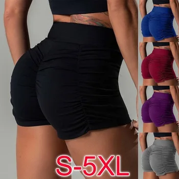 Women Summer Shorts Solid Stretch Pleated Bodycon Shorts Ladies High Waist Elastic Short 
Women Summer Shorts Solid Stretch Pleated Bodycon Shorts Ladies High Waist Elastic Short