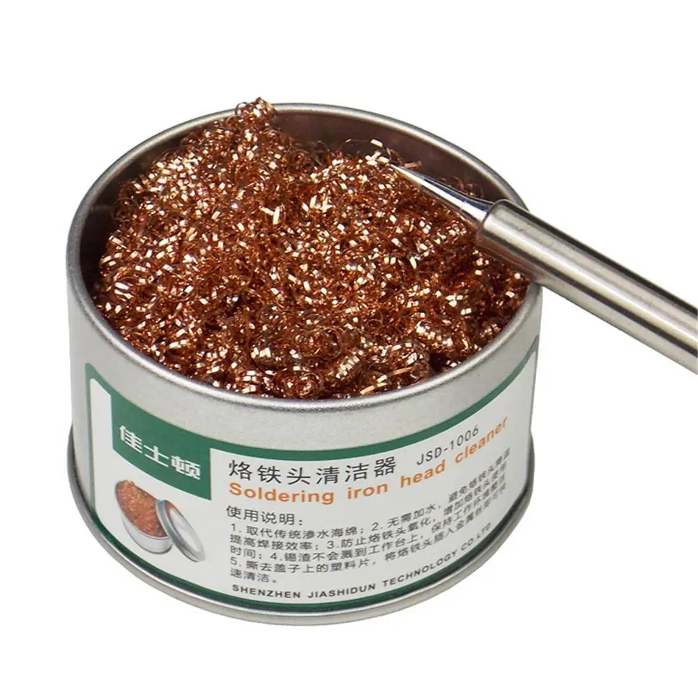 Electric Soldering Bit Cleaner Desoldering Tin Wire Mesh Filter For Machine Parts Molds Welding Accessories Repair Solder Tool
Electric Soldering Bit Cleaner Desoldering Tin Wire Mesh Filter For Machine Parts Molds Welding Accessories Repair Solder Tool
