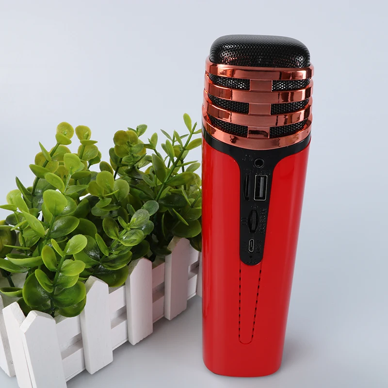 Wireless Stereo microphone with FM bluetooth speaker professional condenser microphone karaoke microphone for phone selfie
Wireless Stereo microphone with FM bluetooth speaker professional condenser microphone karaoke microphone for phone selfie