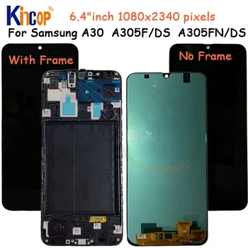For Samsung galaxy A30 A305/DS A305F A305FD A305A Display with frame Touch Screen Digitizer Assembly For Samsung A30 lcd
For Samsung galaxy A30 A305/DS A305F A305FD A305A Display with frame Touch Screen Digitizer Assembly For Samsung A30 lcd