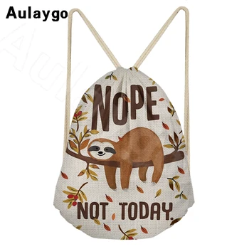 Aulaygo Autumn Sloth Daily Pattern Backpack Children Outdoor Drawstring Bags For Teenagers Small Storage Package Shoes Backbag
Aulaygo Autumn Sloth Daily Pattern Backpack Children Outdoor Drawstring Bags For Teenagers Small Storage Package Shoes Backbag