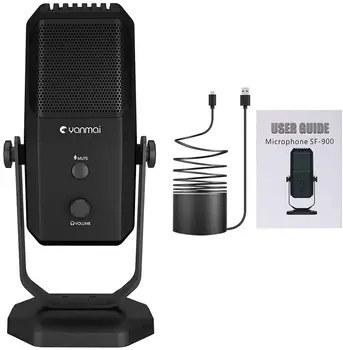 Professional SF-900 USB Microphone Studio Recording Condenser Microphone Four Directivity For Gaming Broadcasting Karaoke Mic 
Professional SF-900 USB Microphone Studio Recording Condenser Microphone Four Directivity For Gaming Broadcasting Karaoke Mic