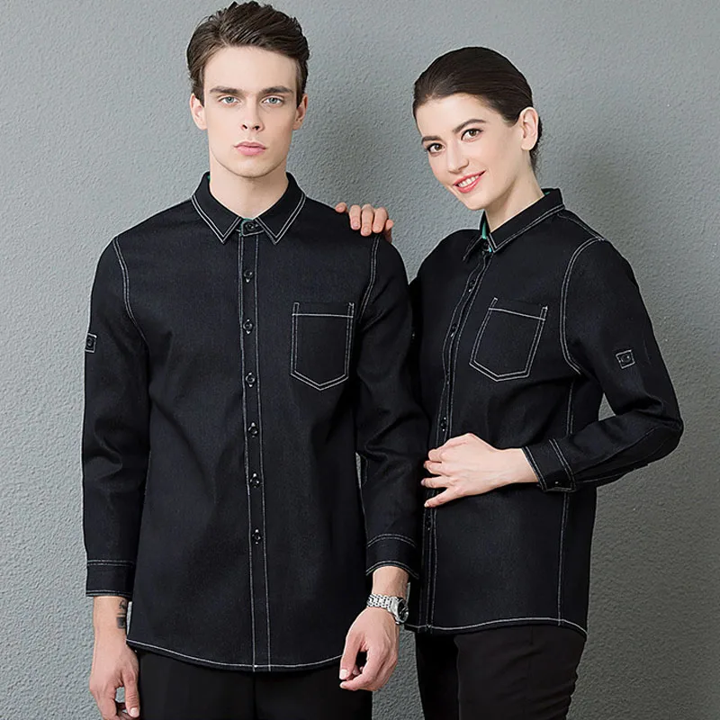 Waiter Uniform Spring and Autumn Winter Clothing Long Sleeve Restaurant Catering Network Coffee Milk Tea Hotel
Waiter Uniform Spring and Autumn Winter Clothing Long Sleeve Restaurant Catering Network Coffee Milk Tea Hotel