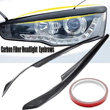 Carbon Fiber Headlight Eyebrow Trim Head Light Lamp Eyelids Styling for Mitsubishi Lancer EVO X 10 2008-2014 
Carbon Fiber Headlight Eyebrow Trim Head Light Lamp Eyelids Styling for Mitsubishi Lancer EVO X 10 2008-2014