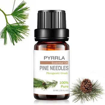 

Pyrrla 10ml Pine Needles Pure Essential Oils Refreshing Aromatherapy For Purifying Air Orange Bergamot Massage Essential Oil