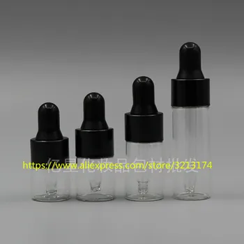 wholesale 1ml 2ml 3ml 5ml clear glass bottle, mini sample perfume essential oil Aromatherapy Liquid Pipette Refillable Bottle 
wholesale 1ml 2ml 3ml 5ml clear glass bottle, mini sample perfume essential oil Aromatherapy Liquid Pipette Refillable Bottle