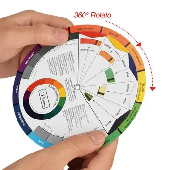 Color Matching Color Wheel Mixing Guide for Paint Matching Pigment Blending Palette Chart Art Salon Tool Microblading
Color Matching Color Wheel Mixing Guide for Paint Matching Pigment Blending Palette Chart Art Salon Tool Microblading