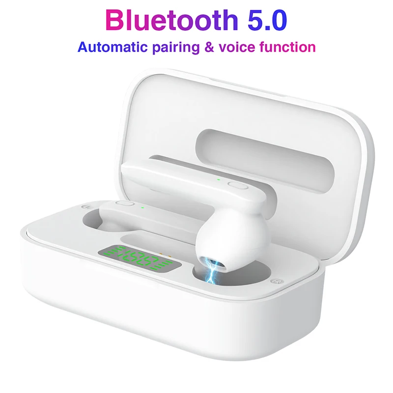 CUCA T3 TWS Fingerprint Touch Wireless Earphones Bluetooth V5.0 HD Stereo Dual-Mic Noise cancelling Headphones
CUCA T3 TWS Fingerprint Touch Wireless Earphones Bluetooth V5.0 HD Stereo Dual-Mic Noise cancelling Headphones