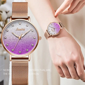 SUNKTA Brand Luxury Women Watches Women Fashion Rose Gold Watch Sport Femme Bracele Wrist Watches For Women Relogio Feminino+Box 
SUNKTA Brand Luxury Women Watches Women Fashion Rose Gold Watch Sport Femme Bracele Wrist Watches For Women Relogio Feminino+Box